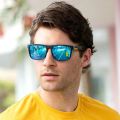 Sunglass Sunglasses Polarized Sunglasses Luxury shades Sunglasses Women Men Unisex Sunglasses Eyewear Fashion Sports Riding Sunglasses Classic Sport UV400 Protected Blue Black Blue Grey Multicolor Frame Mirror Blue Lens. 
