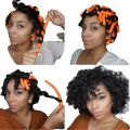 Rubber Hair Perm Flexi Rods Flat Rod Barber Hairdressing Hair Rollers Hair Curling Perming Flexi Rods for Natural hair 0.5 cm X 24 cm (10 units). 