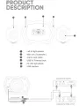 SONICGEAR IOX 3 | STEREO BLUETOOTH 5.0 | 2.1 SPEAKER SYSTEM | TOTAL SYSTEM POWER 12 RMS. 