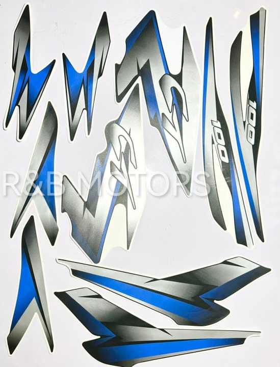 Bajaj%20Ct100%20Black%20Bike%20Blue%20Sticker%20full%20set%20-%20Image%202