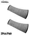 Anedshaop GOMOREON 1Pair Cut Resistant Sleeves, Burn Heat Resistant Arm Sleeve Profesional Protectors Protective Forearm Sleeves Cooking Gardening. 