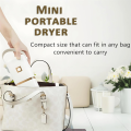 Mini Electric Dryer Easy to Operate Convenient to Carry for Underwear, Baby Clothes, Light Garments UK Plug Ideal for Travel, Dorms, Hotels. 
