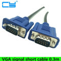 30cm 50cm Vga Cable Male To Malebraided Shielding High Premium Hdtv Vga Computer Tv Display Short Cable 0.3m/0.5m. 