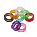 【wholesle668 Store】1Pair New Professional Colorful Silicone Ring Pet Grooming Scissors Fit Dog Cat Hair Cutting Shears Hair. 