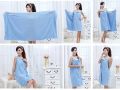 Styleys Fabric Bath TA Robe A Convenient Wearable Towel (Blue, Free Size). 