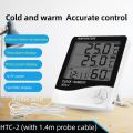 【FOOT SOFA】HTC-1 HTC-2 TPM-10 High Quality LCD Electronic Digital Indoor Outdoor Thermometer Hygrometer Temperature Humidity Meter. 