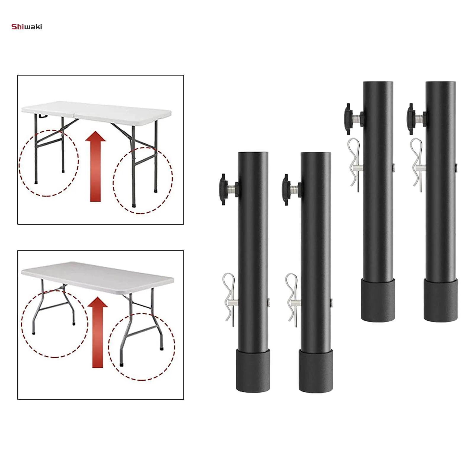 Table Leg Extenders Table Height Extenders Furniture Accessories Easy ...