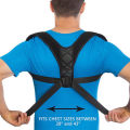 Adjustable Unisex Back Brace Support Invisible Shoulder Posture Corrector Belt SEVICH. 