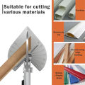 Multi Angle Miter Shear Cutter, 45-135 Degree Adjustable Angle Scissors Trim Shears Tool for Cutting Soft Wood, Plastic, PVC, Casing, Trunking, Molding Trim etc.. 