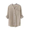 Thin Cotton Linen Shirt Women Elegant Vintage Long Sleeve Blouse Women Streetwear Casual Blusas Tops blusas mujer de moda 2022. 