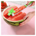 Watermelon Cutter Multi Melon Slicer Cutting Machine Stainless Steel Windmill Fruit Household Artifact Kitchen Tool. 