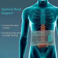 Lumbosacral Support Belt | Lumbosacral Back Brace | Ergonomic Design And Breathable Material | Belt useful for Spondylitis Back Pain Osteoporosis Fracture Injuries Back Support in Long Travelling - Large. 