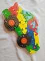 New Educational Toys Kids Car Wooden Toys Wood Kids 3d Puzzle Kids Jigsaw Puzzles. 