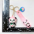 Key Charm Small Pendant Bag Charm Creative Keyrings Jewelry Personalized Panda Keychain. 
