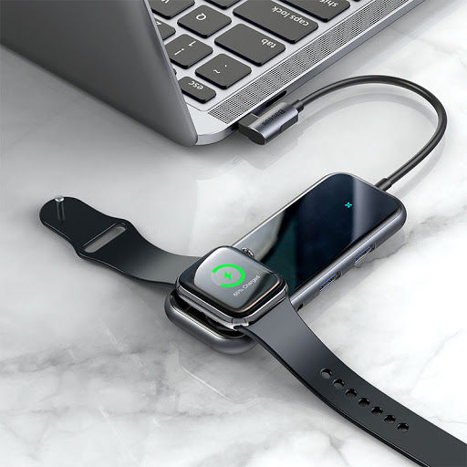 Baseus%20Superlative%20Multifunctional%20HUB%20(Type-C%20To%202%20X%20USB3.0%20+%20HDMI%20+%20Audio%20+%20PD%20+%20IWatch%20Wireless%20Charger)%20-%20Image%207