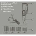 Gemei Gm-6019 Rechargable Hair & Beard Trimmer / Clipper Washable Gm 6019 Trimmer. 