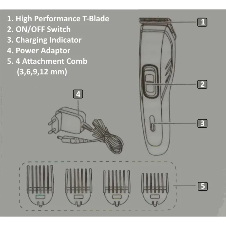 Gemei%20Gm-6019%20Rechargable%20Hair%20&%20Beard%20Trimmer%20/%20Clipper%20Washable%20Gm%206019%20Trimmer%20-%20Image%209
