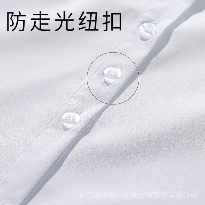Shirt%20Business%20Summer%20Shirt%20Work%20Clothes%20Formal%20Wear%20Slim%20Fit%20Shirt%20Work%20Clothes%20White%20Short%20Sleeve%20Professional%20Student%20Female%20OL%20Half%20Sleeve%20-%20Image%208