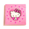 Hello Kitty Theme Party tableware supplies Paper cups, Plates, Straws, Napkins. 