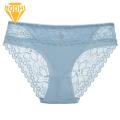 Seamless Lace Briefs Lace Seamless Women's Panties Breathable Anti-septic Underwear Briefs for Thin Underpants. 