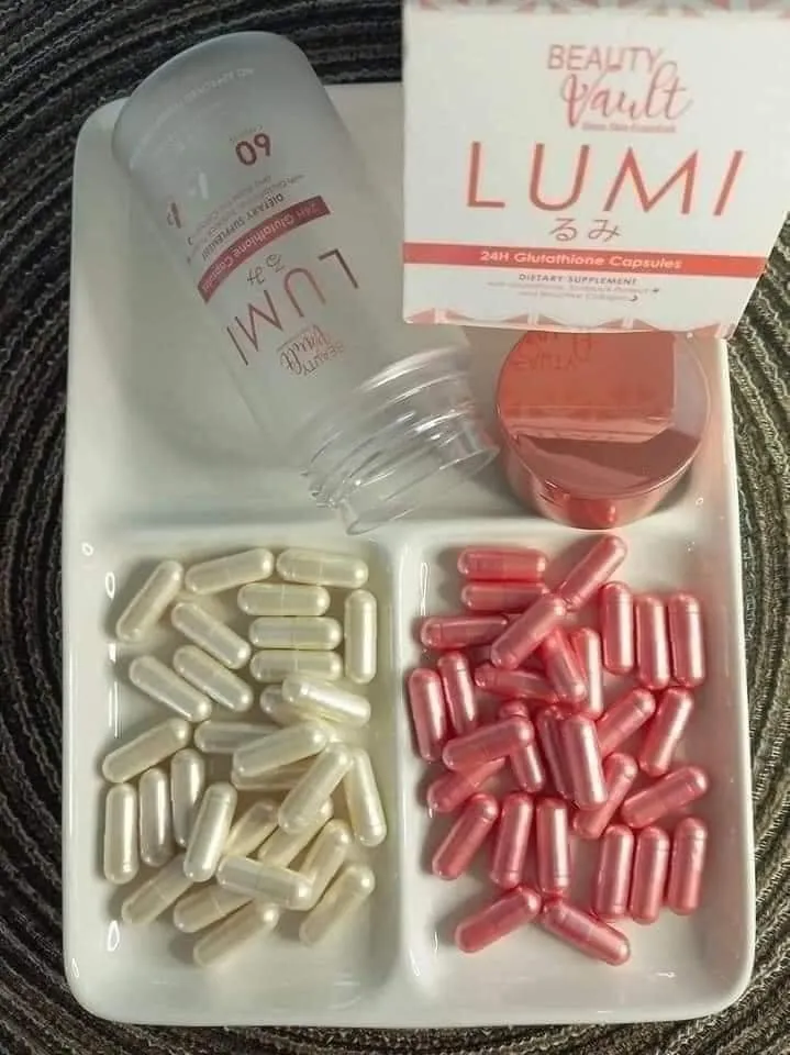 lumi 24h glutathione capsule Beauty Vault LUMI 24H Glutathione Capsules, 60 Capsules (US Seller) main image 0