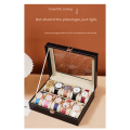 Leather Watch Box Watch Storage Box Watch Display Box 10 grid. 