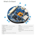 RP2350 Microcontroller Development Board On-Board 1.28-Inch Touch LCD Display Six-Axis Sensor RP2350 Dual-Core Processor. 