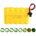 6.0V AA 700mAh Rechargeable battery pack AA 700 mah for Remote Control Car Electric Toys walkman emergency lights nicd. 