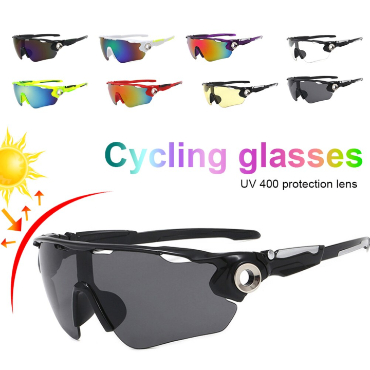 Cycling Eyewear 8 Clolors Outdoor Sports Sunglasses Men Women Cycling Glasses MTB Glasses Road Riding Bike Sunglasses  Sunlight Mall