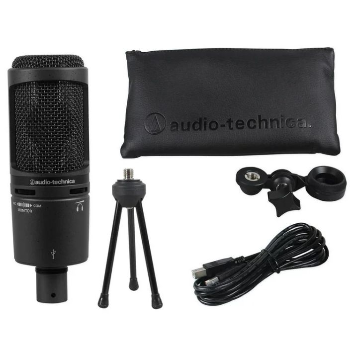Audio%20Technica%20AT2020USB+%20USB%20Condenser%20Professional%20Recording%20Microphone%20-%20Image%206
