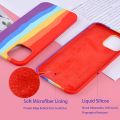 High Quality Rainbow Backcover For Iphone 12. 