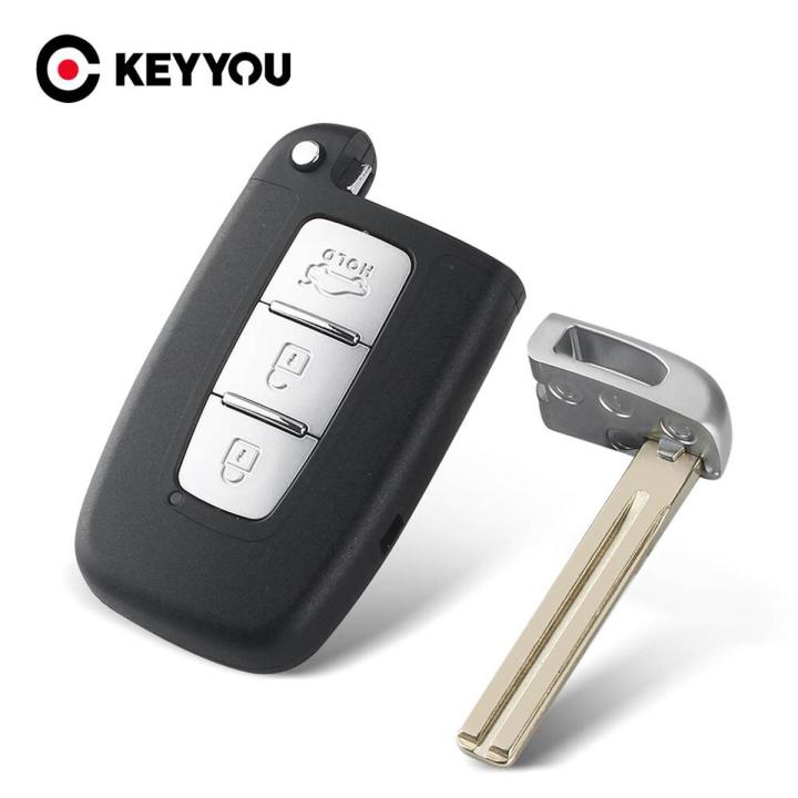 2011-2013 Hyundai Equus Smart Remote Key Fob – Extra-Partss, Black, Needs Programming & Cutting, Battery Included