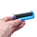 70mm Easy Manual Cigarette Tobacco Smoking Roller Maker Rolling Machine Clear　GENGLI. 