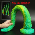 18+ Long Butt Plug Tentacle Dildo Penis Progressive Vagina Octopus  Plug Adult Sex Toy Monster Dildo  Stimulator Sex Product. 