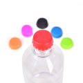 6Pcs Silicone Bottle Cap Reuse Practical Colorful Leak Free For Beverage Bottle Novelty Sealer Stopper Cover. 