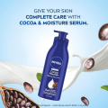 Nivea, Oil in Lotion, Cocoa Nourish, 48h Deep Moisture Care for Very Dry Skin (400 ml) (FROM MALAYSIA). 