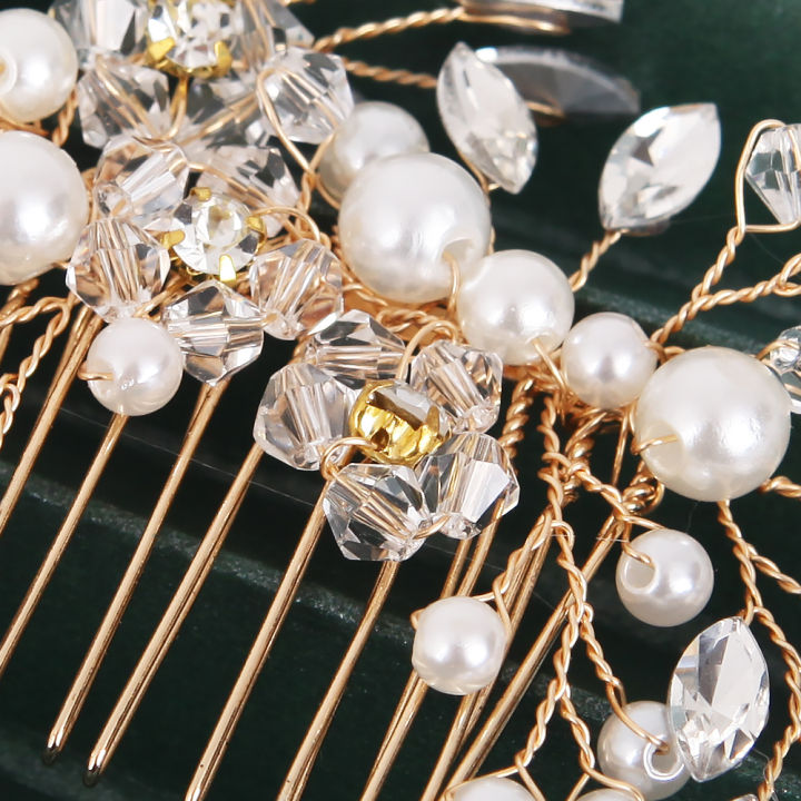 Elegant%20Bridal%20Pearl%20Hair%20Comb%20Clip-Handmade%20Flower%20Beautiful%20Crystal%20Hair%20Accessories%20-Wedding%20Hair%20Pins%20Bridesmaid%20Bridal%20Decor%20-%20Image%204