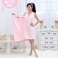 Bath Towel women - Pink Lady Girls Bath Towel Bath Towels Women Wearable Fast Drying Magic Bath Towel Beach Spa Bathrobes. 
