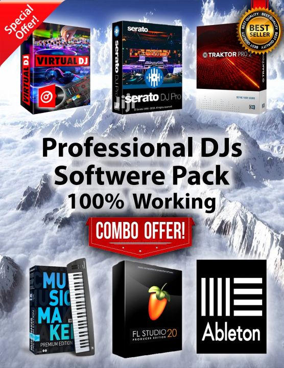 Professional Djs Studio Packages All In One