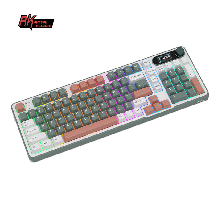 RK%20Royal%20Kludge%20RK%20S98%20Camping%2098%20Key%20Tri-Mode%20RGB%20Wired%20Bluetooth%202.4G%20Wireless%203%20Modes%20With%20TFT%20Screen%20-%20Image%205
