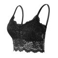 【HOT】 Women Lace Sport Bras Large Size Vest Crop Wire Bra Lingerie Sexy V Neck Underwear Lingerie Without Chest Pad S-3Xl Top Mujer. 