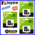 Genuine Kingston  64GB 128GB 256GB micro SD 150MB/s Memory Card. 