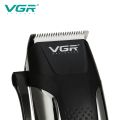 VGR 120 Professional Beard Hair Trimmer Electric Clipper Shaving Saloon Barber Salon Razor Main AC Power Supply Cut Wire Machine Man Beard Fading Blending Set. 