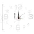 3D Wall Clock Luminous Frameless Wall Clocks Wall Stickers Silent Clock for Home. 