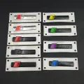 3D ABS Chrome Black Sline Logo S Line Emblem Car Fender Badge For Audi A3 A4 A5 A6 A7 Q2 Q5 Q7 Q3 TT S Line Sticker Accrssorie. 