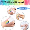 ECHIDNA Rainbow Face Paints 6 Color Rainbow Flag Color Rainbow Face Paints. 