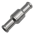 10mm Check Valve Brake Servo Booster No Return Inline One Way Valve Non Return Valve Vacuum Hose Aluminum Valve. 