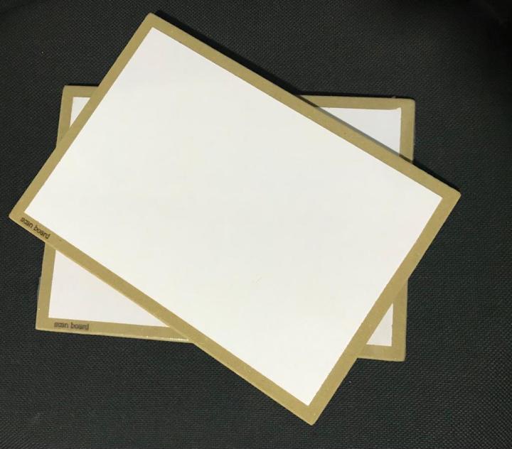 Scan white board A4 size by scan