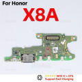 Aiinant USB Mic Sub Board Dock Charger Connector Charging Port Flex Cable For Honor X6 X7 X8 X9 X6A X7A X8A X9A 5G Phone Parts. 