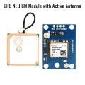 GPS Module NEO 6M Global Positioning System Module Ublox 6MV2 EEPROM MWC APM2.5 with Active Antenna. 